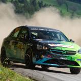 Parallel zur DRM wird bei der ADAC Saarland-Pfalz Rallye ein Lauf des ADAC Opel e-Rallye Cup ausgetragen